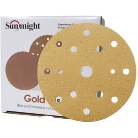Resim Sunmight Gold 44812 Delikli Su Zımpara 240 Kum 15 CM 100 Adet 