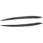 Resim Karbon Fiber Far Kaş Trim Sticker Modifikasyonu Mk 7 7.5 Araba Dekoratif Aksesuarları 