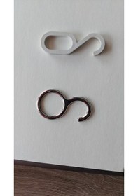 Resim Boru Askı Kancası Oval / Daire Boru Asacağı 4'lü 