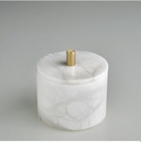 Resim Baster Round Pamukluk, Tezgah Üstü - Doğaltaş/altın 