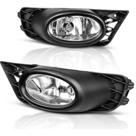 Resim Honda Civic Sis Fari Lambasi Sag+Sol Takim Çerçeveli 2010--2011 459140428 