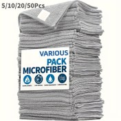 Resim Mikrofiber Araba Havlu Seti Hızlı Kuruyan Emici 
