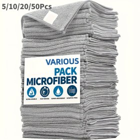 Resim Mikrofiber Araba Havlu Seti Hızlı Kuruyan Emici 