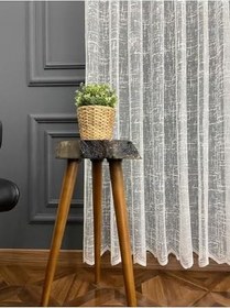 Resim Taç Sık Pile Tül Perde Tek Kanat, 50391SIK, 310 x 270 