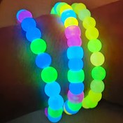 Resim 3 adet 8mm Karanlıkta Parlayan Balıkçılık Yemi Kolye, Zarif Moda Aksesuarları, Mükemmel Doğum Günü Hediyesi, Rahat Akrilik 