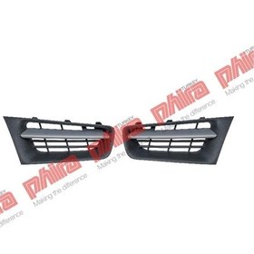 Resim Eşdeğer Ürün Renault Megane Ön Panjur Sol Sağ Takım Boyanır Tıp Sıyah Oem No:7701478057- 2006 