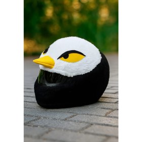 Resim Peluş Kask Kılıfı Kartal 
