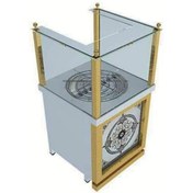 Resim CSA Karacasan Dolaplı 70 cm Tek Gözlü Doğalgazlı Künefe Ve Börek Ocağı 