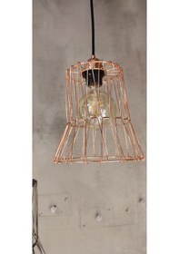 Resim Bakır Renk 13 Farklı Model Modern Sarkıt Avize Bakır 