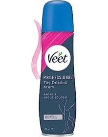 Resim Veet Professional Tüy Dökücü Sprey Krem Hassas Ciltler İçin 150 Ml 