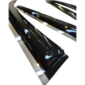 Resim Honda Jazz 2020 Ve Üzeri Pleksi Kromlu Cam Rüzgarlığı 4-lü 