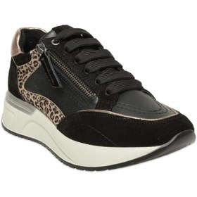 Resim Mammamia D25Ka-7295 Günlük Siyah-Kahverengi Kadın Spor Ayakkabı 