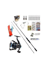 Resim Quick Fun-tech 3 Mk1 4000 Fd Oslo Legend 270cm 7-40gr Kıyı Spin Olta Takımı Seti 