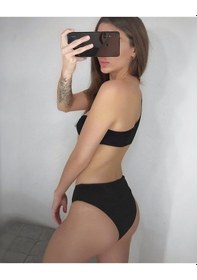 Resim Ezra Özel Tasarım Orta Halka Detaylı Desteksiz Kaplı Bikini Takım 