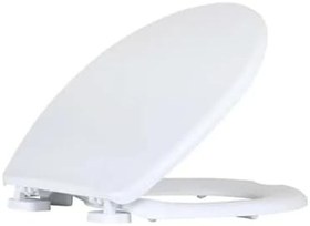 Resim Ege Anatolia Klozet Kapağı Akdeniz Klozet Kapak Antibakteriyel Hijyenik Lüx Alttan Sıkmalı 