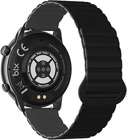 Resim Bix SW02AI 1.43” AMOLED Ekran, Bluetooth 5.2 Telefon Görüşme ve ChatGPT Destekli IP68 Suya Dayanıklı Sağlık Takibi Tansiyon Nabız Ölçer Özellikli iOS & Android Uyumlu Akıllı Saat (Siyah) 