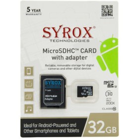 Resim Genel Markalar Syrox 32 Gb Hafıza Kartı Syrox Mc32 