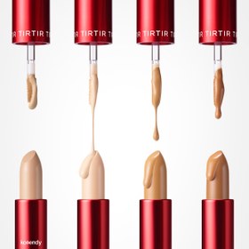 Resim TIRTIR - Glide & Hide Blurring Concealer (Gözenek Blurlayıcı ve Koyu Leke Örtücü Doğal Bitişli Çift Taraflı Kapatıcı) 8g (%40 İndirimli) - #4N 
