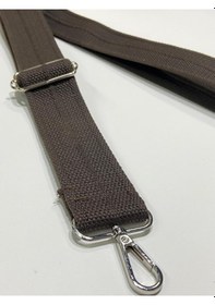 Resim Karantuhafiye Postacı Çanta Sapı / Palaska Çanta Sapı / Sert Kolon Çanta Sapı / 4 Cm Kahverengi Kahverengi 