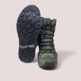 Resim Lıghtınghm Askeri Kamp Taktikal Trekking Fermuarlı Outdoor Suni Deri Taktik Kışlık Bot 