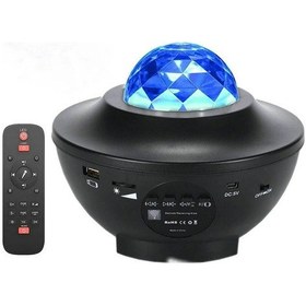 Resim Powermaster Bluetooth Destekli Animasyonlu Ufo Tip Disko Topu Pm-7388 