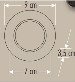 Resim Cata Ct-5260 Başak Led Spot 8w 3 Renk- 5 Li Paket 
