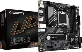 Resim GIGABYTE B650M-K DDR5 HDMI-DP TYPE-C PCIE 4.0 AM5 mATX Gigabyte