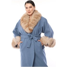 Resim Lady Sharm Şalyaka Mavi Kaban Mavi 