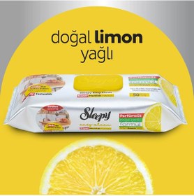 Resim Easy Clean Süper Yüzey Temizlik Mutfak Havlusu&Mendili Limon Yağlı 4X50 (200 Yaprak) 