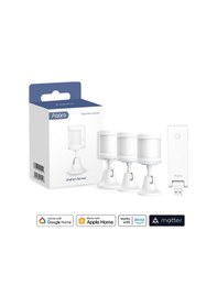 Resim Aqara P1 Hareket Sensörü 3'lü Ve E1 Akıllı Kontrol Hub Kiti 