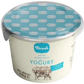 Resim Birşah Tam Yağlı Homojenize Yoğurt 1,5 Kg 