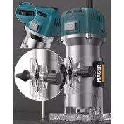 Resim Gator GTR90580FR Elektrikli El Frezesi Avuç Içi Freze Tıraşlama Düzleme Makinası 