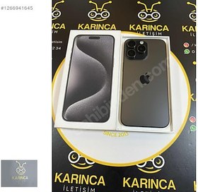 Resim Apple iPhone 15 Pro Max İkinci El TR | 256 GB | Siyah 