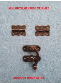 Resim Anadoluhirdavat Papatya Dekoratif Mini Tavla Menteşe Ve Klips Antik Renk 