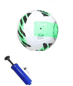 Resim keufman Lisanslı 4 Astar El Dikişli 410 Gram Soft Futbol Topu No:5 Mat Deri Her Türlü Sahalara Uygun + Pompa 