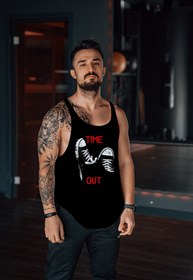 Resim Freeyez Time Out Gym Fitness Tank Top Sporcu Atleti 