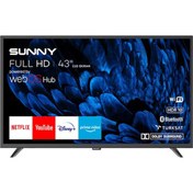 Resim Sunny SN43DAL540-0276 43\ Uydu Alıcılı Full HD webOS Smart LED TV 
