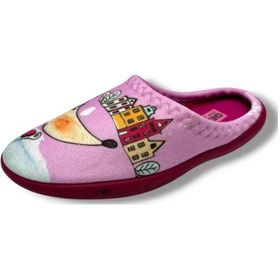 Resim Gezer 14531-26 Happy Winter Termal Kız Çocuk Ev Terlik 30-35 Pembe 