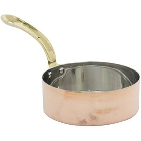 Resim Öztiryakiler Gurmeaid Sos Tavası. Dışı Bakır İçi Paslanmaz Çelik 13x4.75 CM 