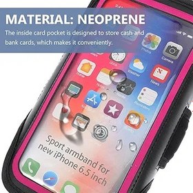 Resim Hemobllo Kol Çantası Çalışan Telefon Kol Bandı Cep Telefonu Bandı ndı Cep nu Tutacağı n Çalışan Tutucu n Bilek Çantası Dalış Bezi n Standı Seyahat Koşma 