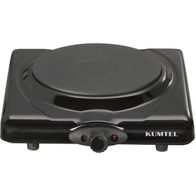 Resim KUMTEL Siyah Tekli Hotplate Ocak 