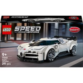 Resim LEGO ® Speed Champions Bugatti Centodieci Hiper Spor Araba 77240 - 9+ için Oyuncak Yapım Seti (291P) 