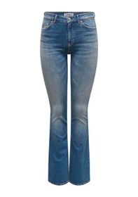 Resim Only Onlblush Mıd Flared Mavi Kadın Jean Pantolon 15339447 Mavi 