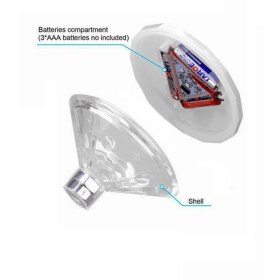 Resim SARVONA Sıcak LED Sualtı Gece Lambası Banyo Yüzme Havuz Işığı 