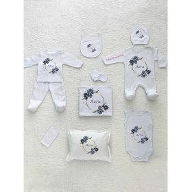Resim Yzc Home K01 Isimli, Kız Bebek 10LU Beyaz Hastane Çıkışı 