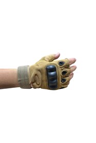 Resim Blackhawk Tactical Outdoor Kesik Parmaksız Eldiven Asker Polis Dağcı Sporcu Bisikletçi Kemik Eldiveni 