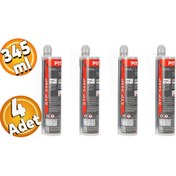 Resim Piton Epoksi Kimyasal Dübel 345 ml (4 Adet) 