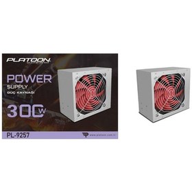 Resim Platoon Pl-9257 300w Kutulu Power Supply 2 Sata / 12cm Fan 