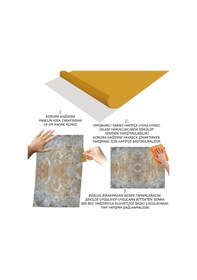 Resim Tink Kendinden Yapışkanlı Cappuccino Desenli Pvc Panel 41x62 Cm 