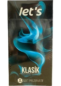 Resim Let's Klasik Prezervatif 12'li 